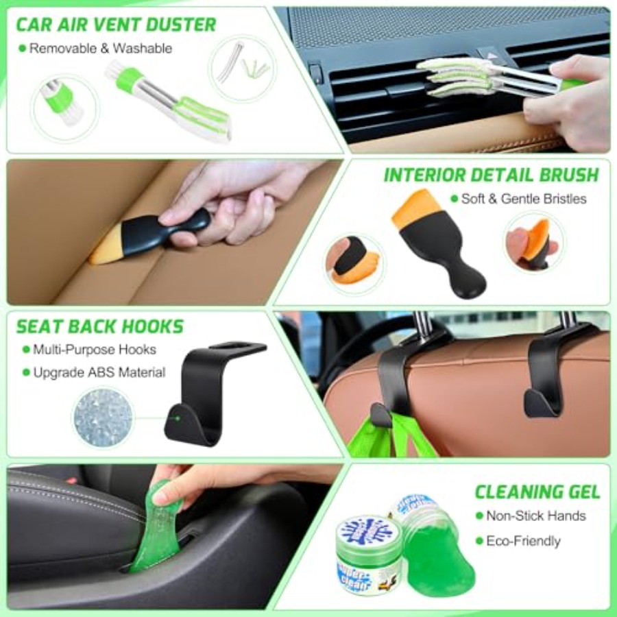 52PCS Car Detailing Kit Auto C - Interior Detailing Kit incelemesi ve fiyatı