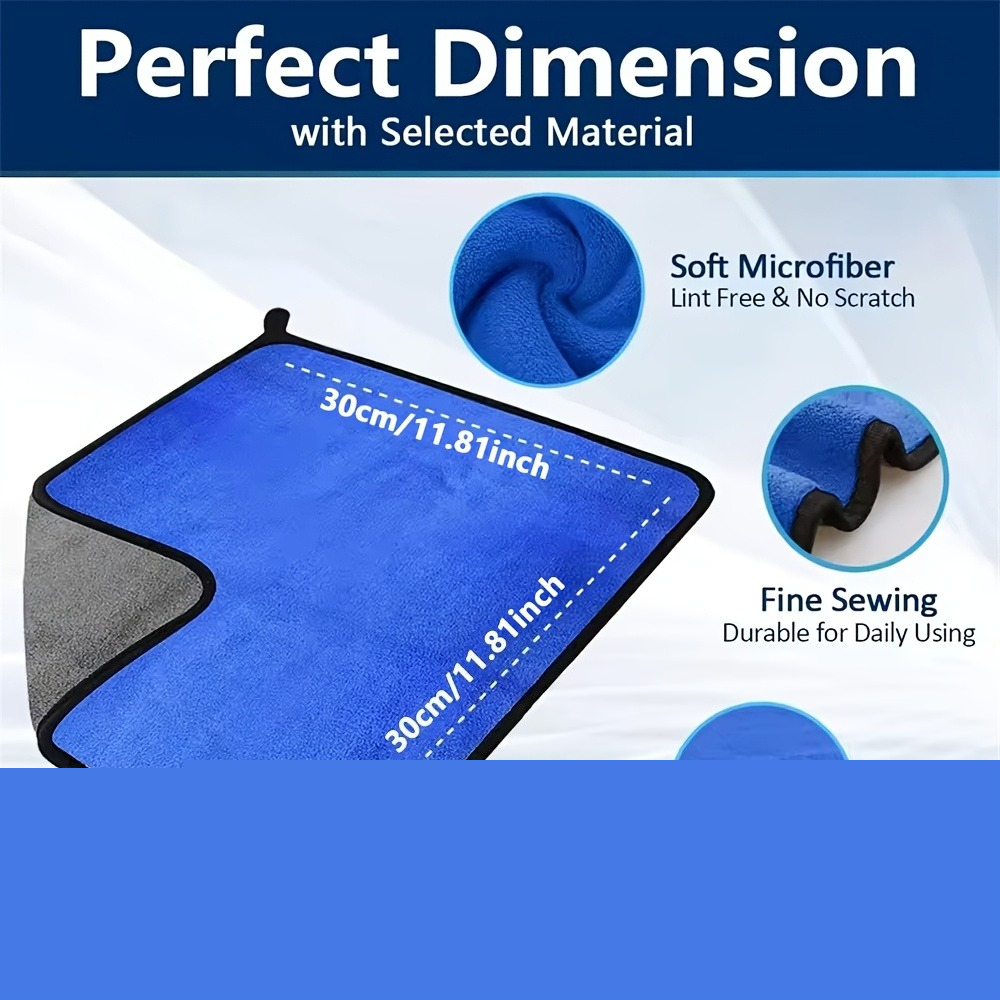 1-10pcs Microfiber Car Cleanin - Microfiber Towel Detailing incelemesi ve fiyatı