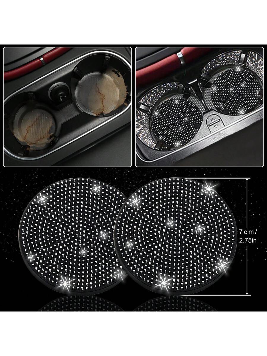 Bling Car Floor Mats Set With  - Dirt Brush Interior incelemesi ve fiyatı