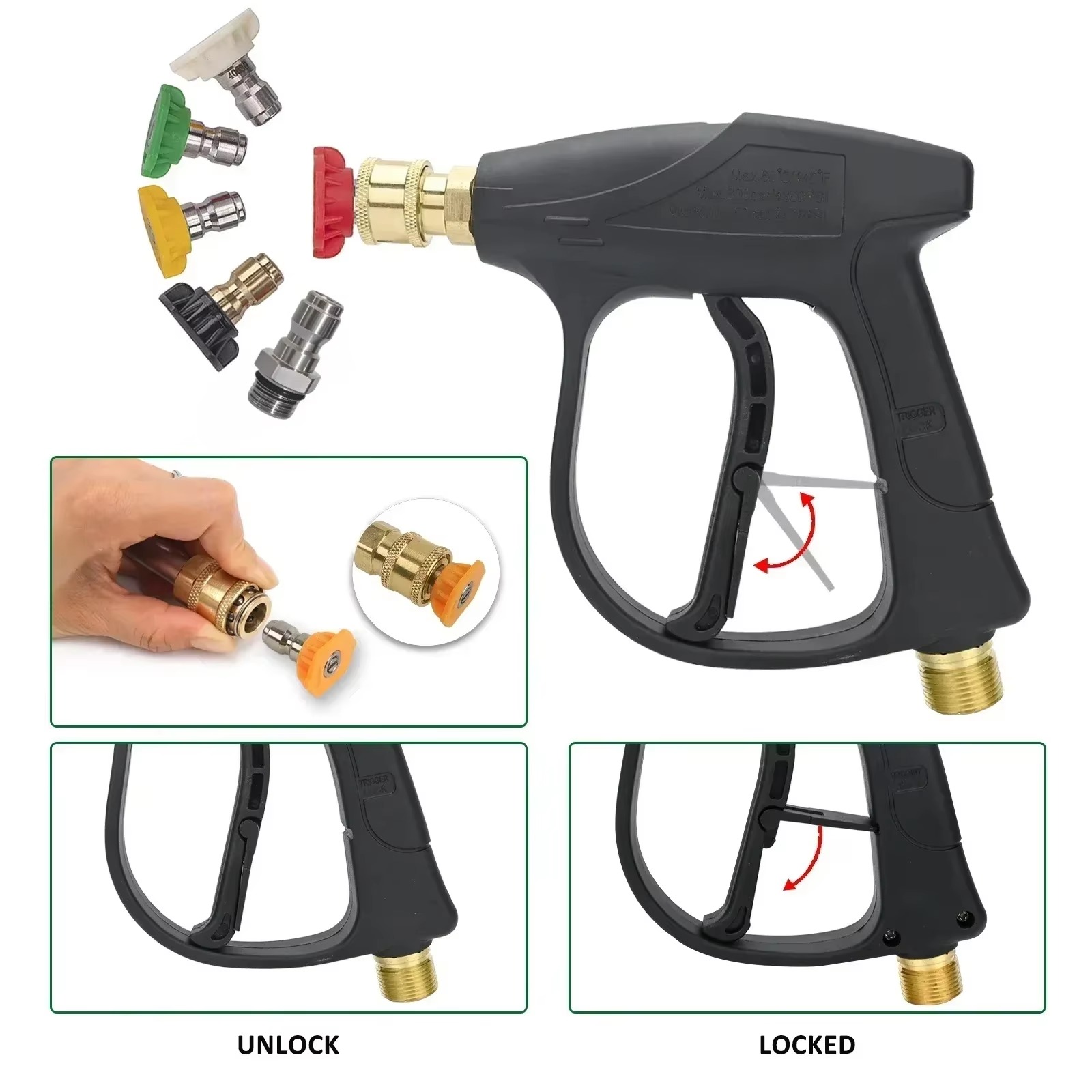 Snow Foam Cannon Lance Kit Com - Pressure Washer Foam Gun incelemesi ve fiyatı
