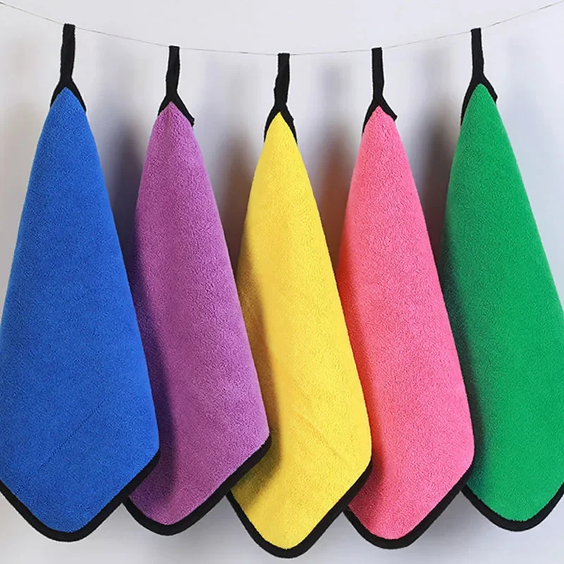 1/5PCS Thickened Car Washing T - Microfiber Towel Detailing incelemesi ve fiyatı