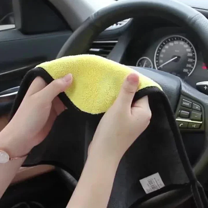 1/5pcs Thicken Car Microfiber  - Microfiber Towel Detailing incelemesi ve fiyatı