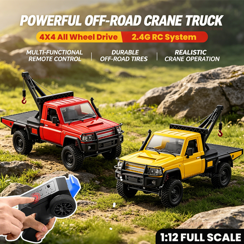 MN82T 1:12 2.4G RC Crawler Hoi - Dirt Brush Interior incelemesi ve fiyatı