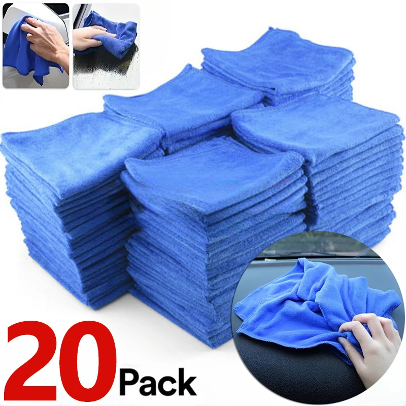 10/20Pcs Microfiber Towels Car - Microfiber Towel Detailing incelemesi ve fiyatı