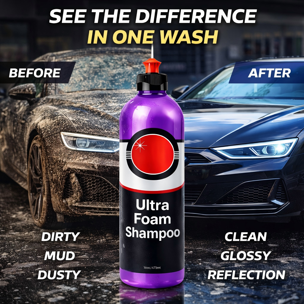 Car Wash Shampoo 16 OZ – Thick - Car Shampoo Ph incelemesi ve fiyatı