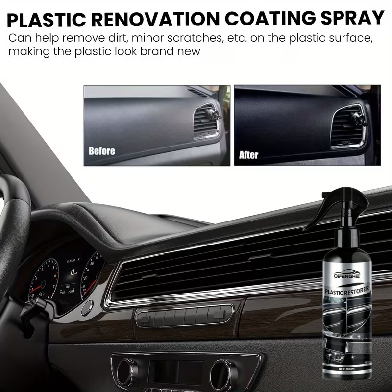 300ml Long-Lasting Plastic Res - Trim Restorer Plastic incelemesi ve fiyatı