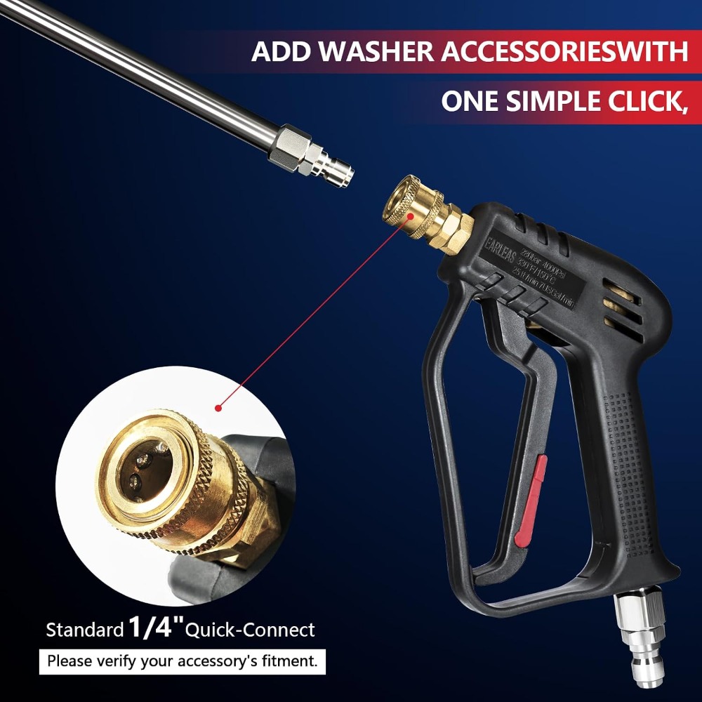 Short Pressure Washer Gun with - Pressure Washer Foam Gun incelemesi ve fiyatı