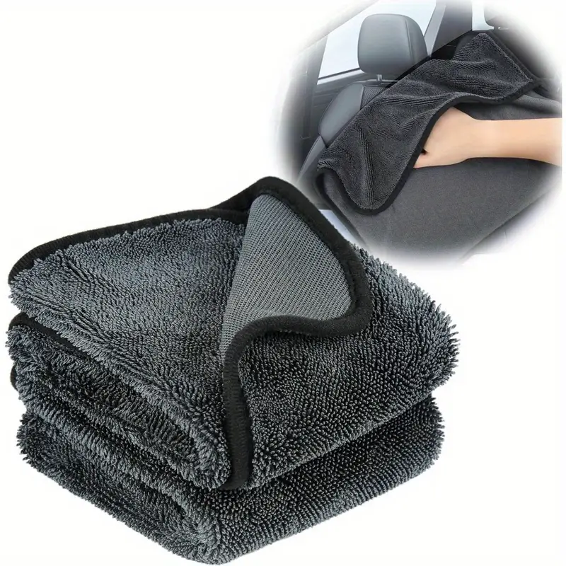 1/5pcs Heavy-Duty Car Towel 12 - Microfiber Towel Detailing incelemesi ve fiyatı