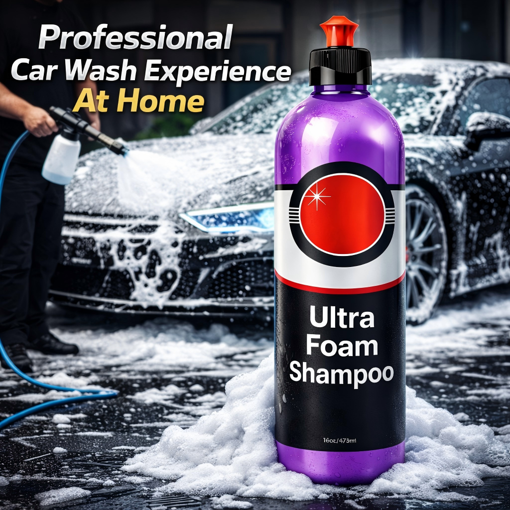 Ultra Foam Car Wash Soap 16 OZ - Car Shampoo Ph incelemesi ve fiyatı
