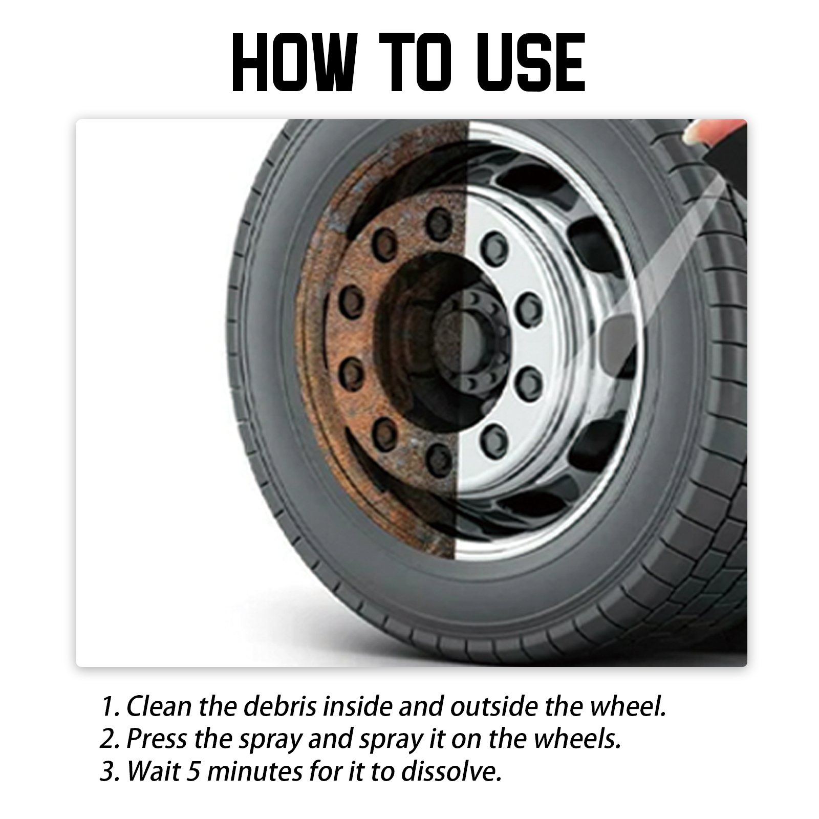 Car Wheel Cleaner Spray Non-Ac - Wheel Cleaner Alloy incelemesi ve fiyatı