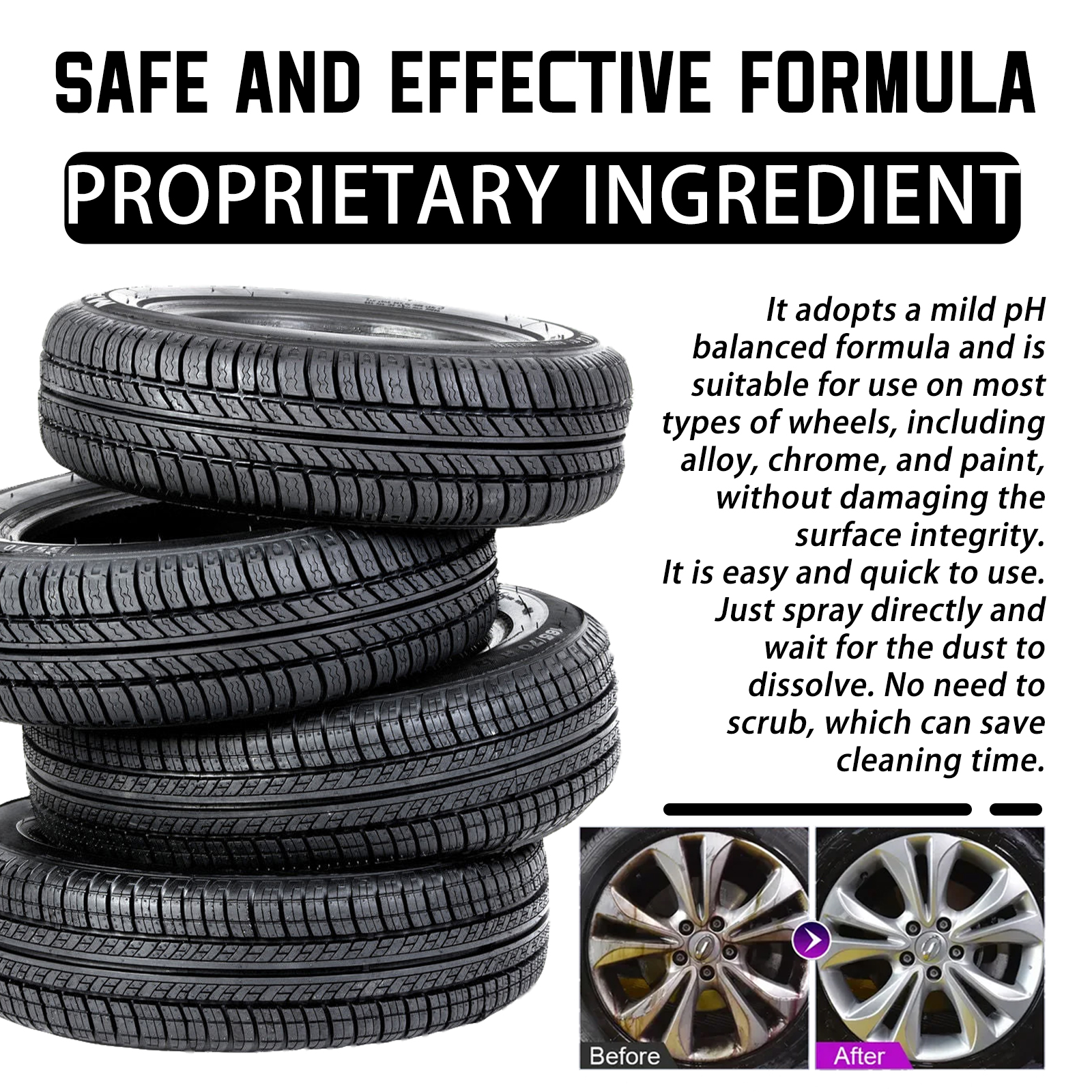 Car Wheel Cleaner Spray Non-Ac - Wheel Cleaner Alloy incelemesi ve fiyatı