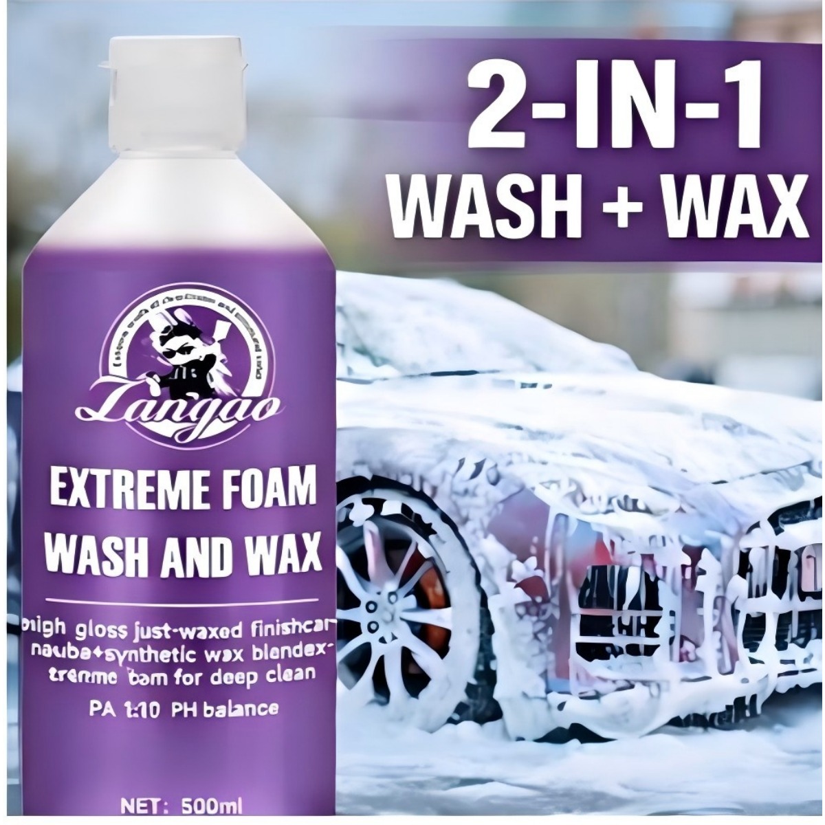 Extreme Bodywash & Wax Car Was - Car Shampoo Ph incelemesi ve fiyatı