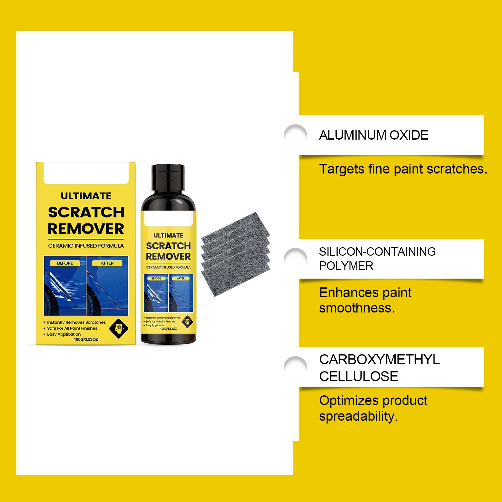 Ceramic Infused Car Scratch Re - Car Wax Ceramic Coating incelemesi ve fiyatı