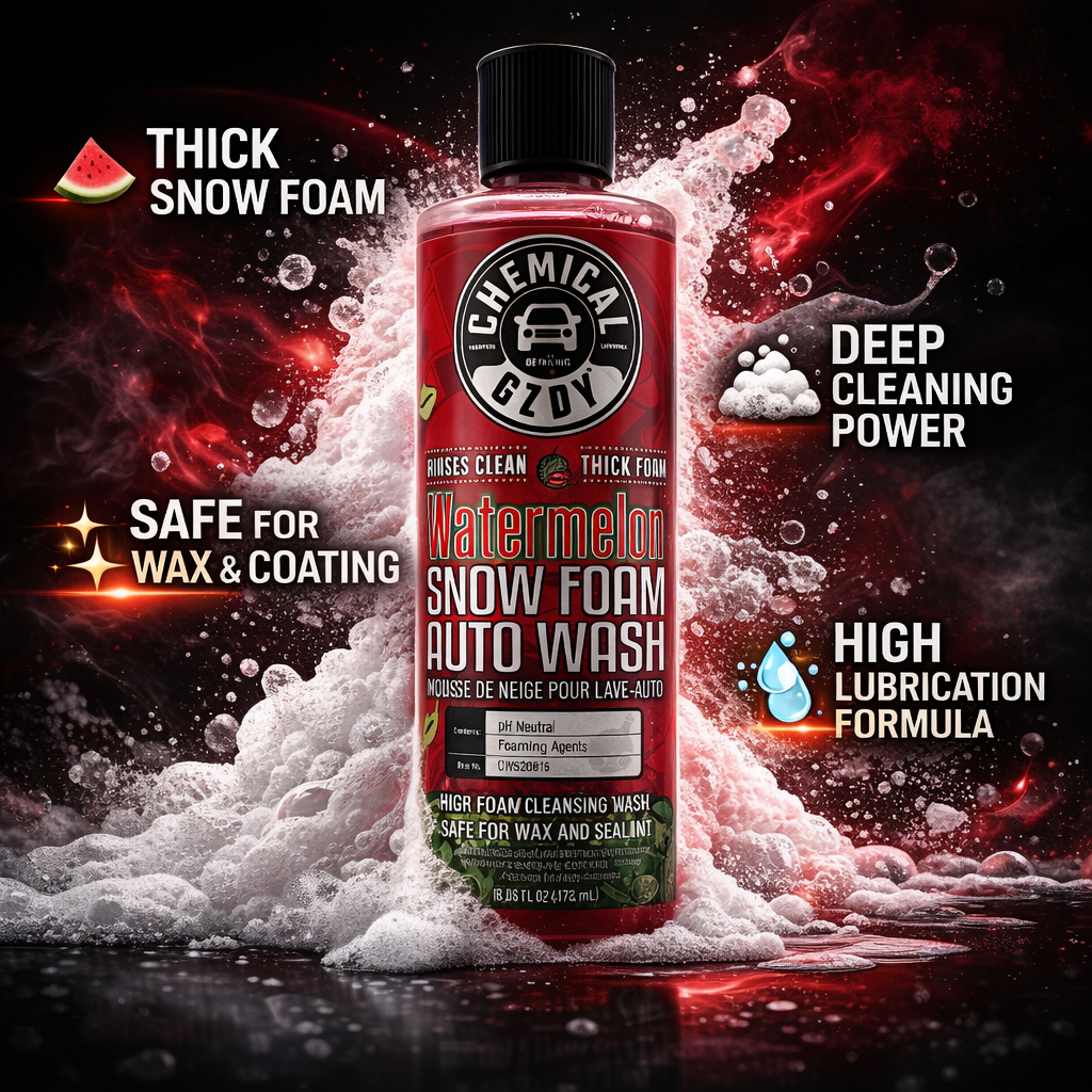 Watermelon Snow Foam Car Wash  - Car Shampoo Ph incelemesi ve fiyatı