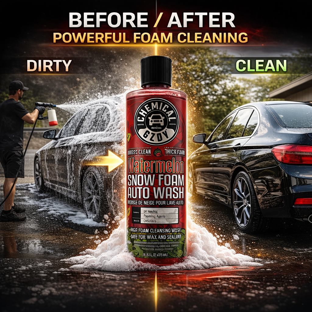 Watermelon Snow Foam Car Wash  - Car Shampoo Ph incelemesi ve fiyatı