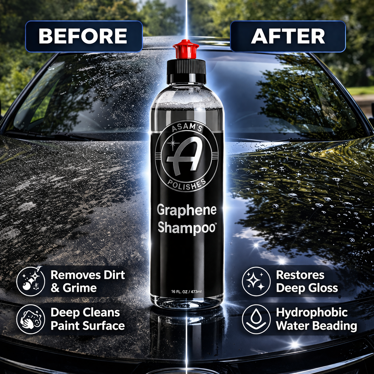 Graphene Car Shampoo 16 OZ – H - Car Shampoo Ph incelemesi ve fiyatı