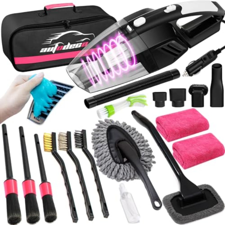 20Pcs Car Cleaning Wash Kit In - Interior Detailing Kit incelemesi ve fiyatı
