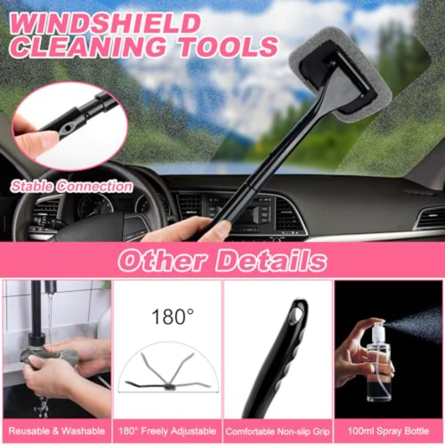 20Pcs Car Cleaning Wash Kit In - Interior Detailing Kit incelemesi ve fiyatı
